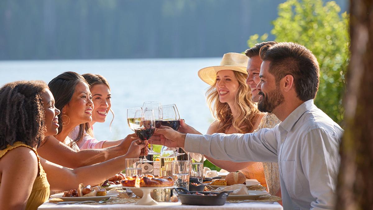 dinner party ideas outdoor dinner